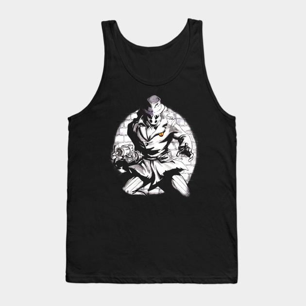 Rorschach Cornered Tank Top by SketchbooksTees
